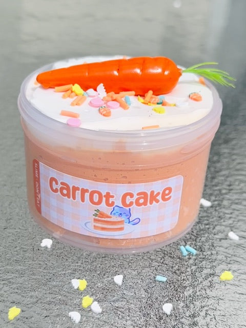 Carrot Cake - Cloud Dough Slime