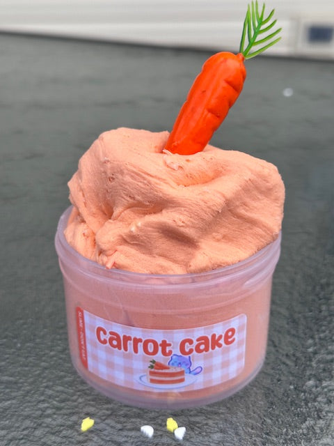 Carrot Cake - Cloud Dough Slime