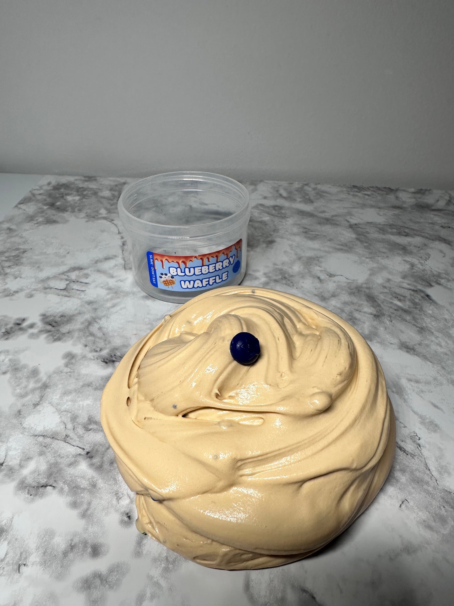 Blueberry Waffle Clay Kit - Butter Slime