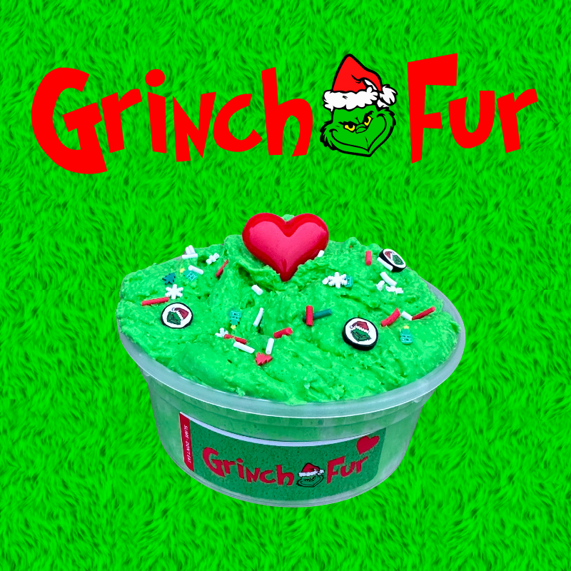 8 - Grinch Fur - Butter Fizz Slime