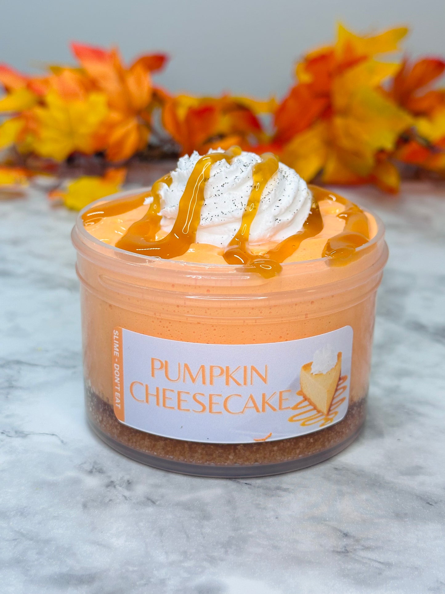 Pumpkin Cheesecake Kit - butter slime