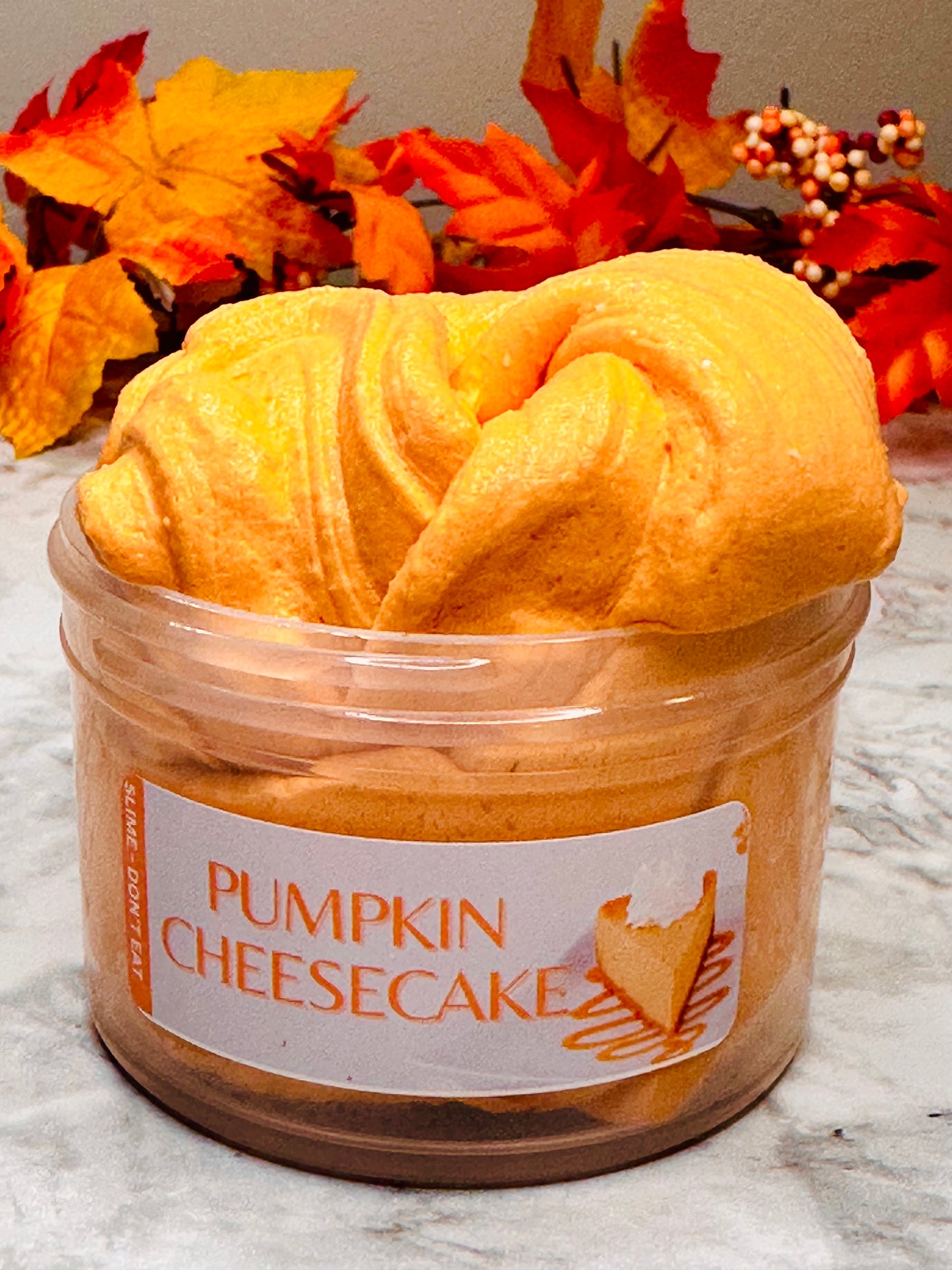 Pumpkin Cheesecake Kit - butter slime