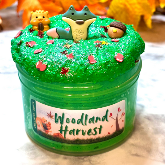 Woodland Harvest - butter fizz slime