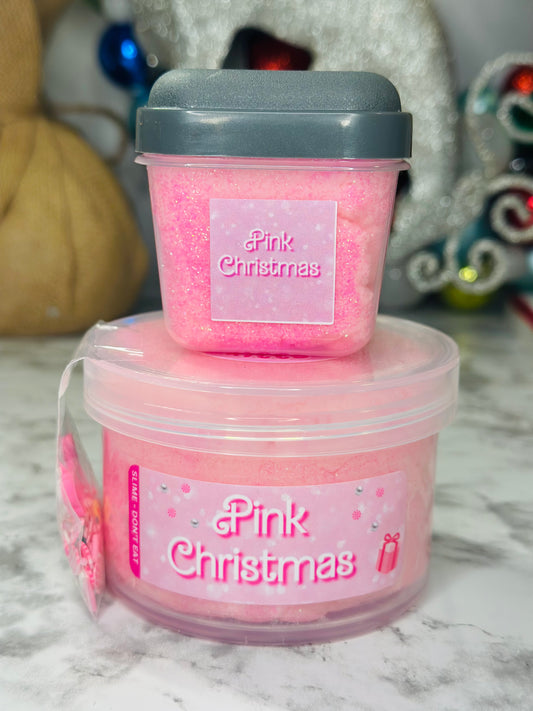 Pink Christmas - Cloud Slime