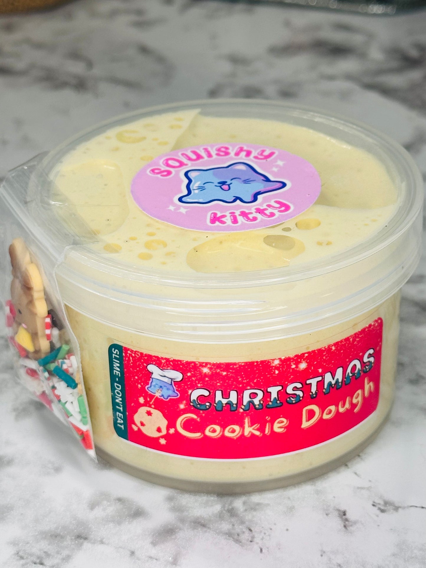 Christmas Cookie Dough - Cloud Creme Slime