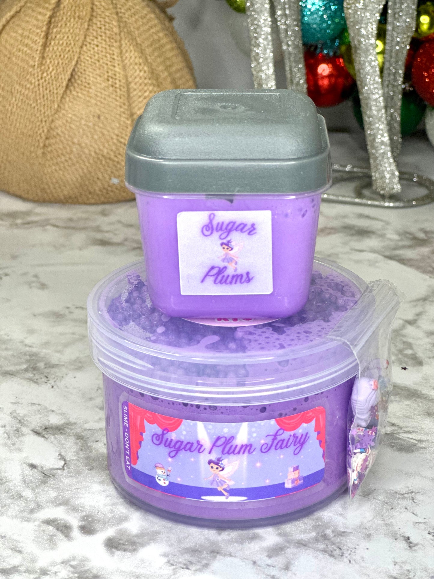 Sugar Plum Fairy - Slay Semi-floam slime