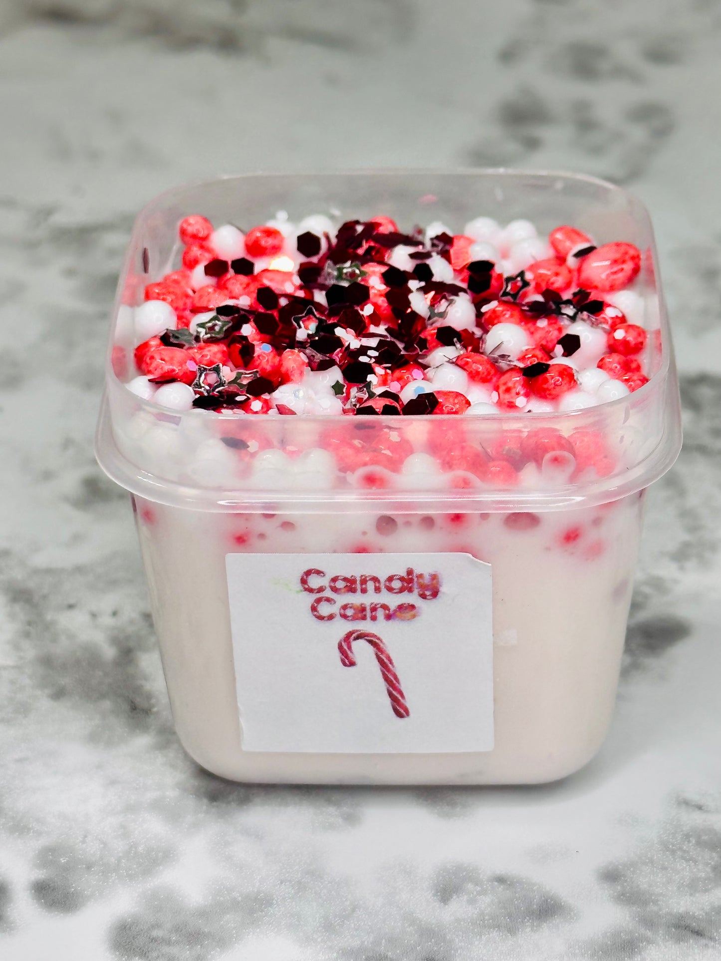 Crushed Candy Cane - Thick and glossy semi floam