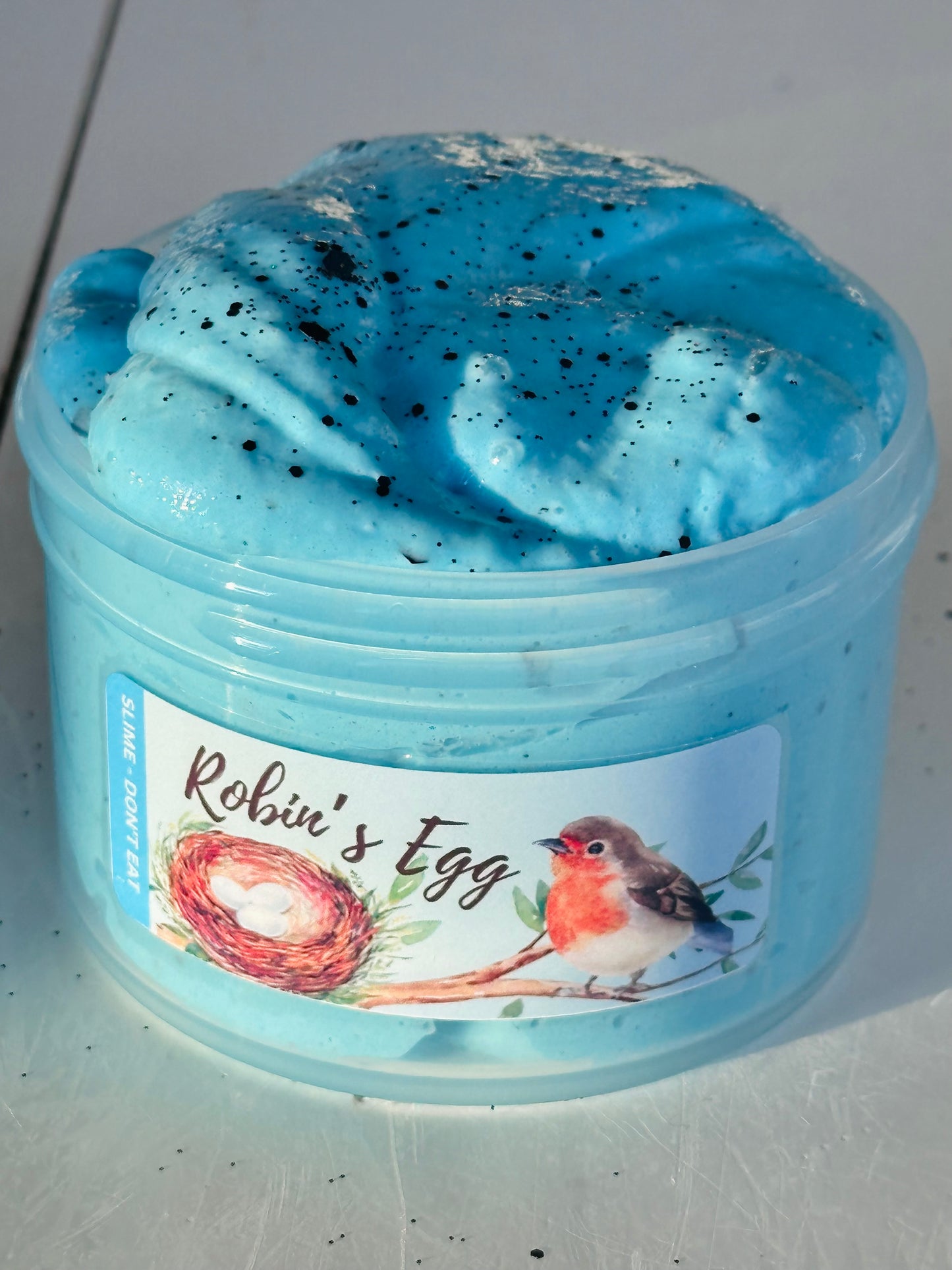 Robin's Egg - White Glue Gelly Slime