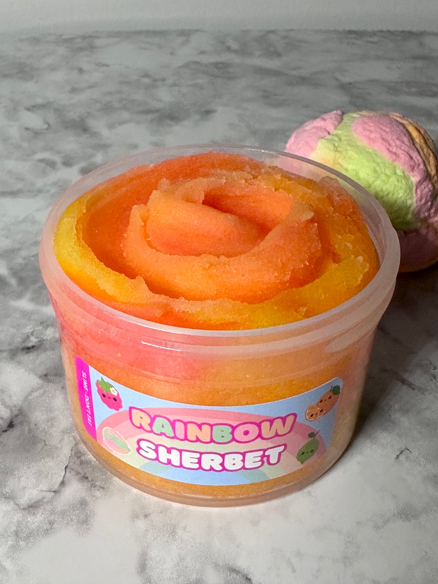 Rainbow Sherbet Clay Kit Slime