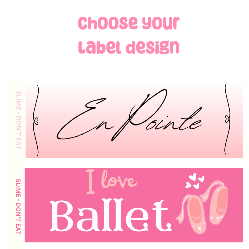 En Pointe / I Love Ballet - Thickie Slime